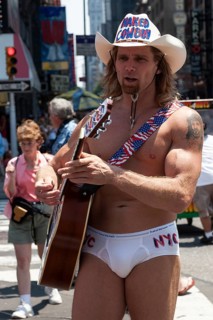 The Naked Cowboy