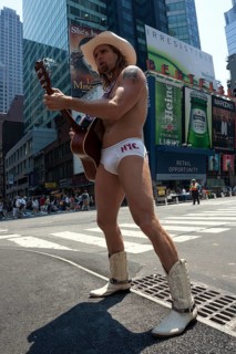 The Naked Cowboy