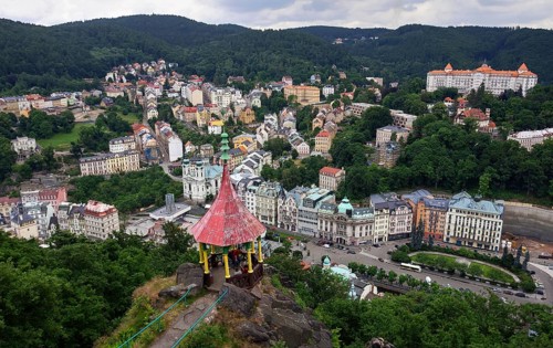 View of Hirschsprung and Carlsbad