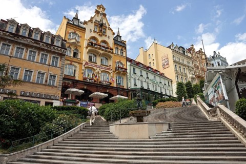 Stairs next to Market Colonnade