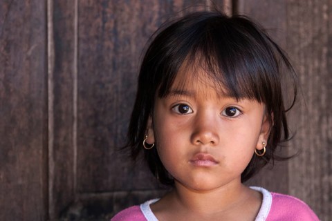 Girls from the Palaung tribe