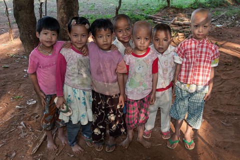 Local children