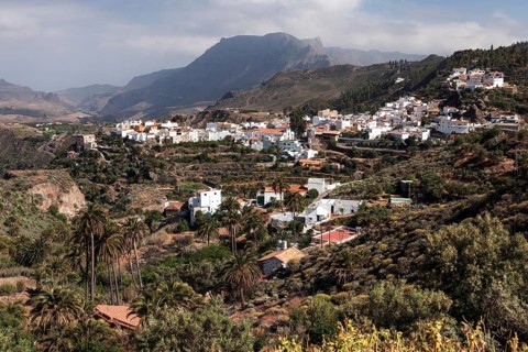 View to San Bartolome de Tirajana