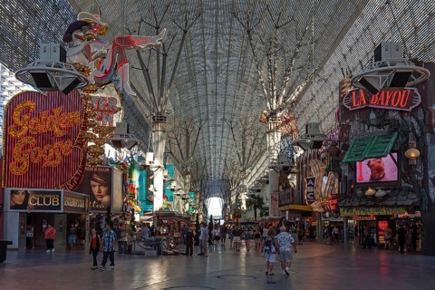 Fremont Street Experience neon dome