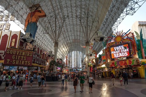 Fremont Street Experience neon dome