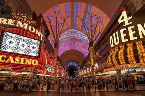 Fremont Street Experience neon dome