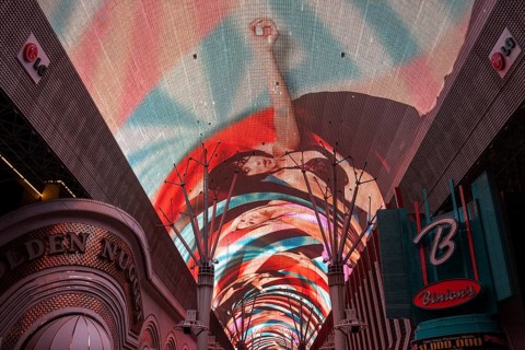 Fremont Street Experience neon dome