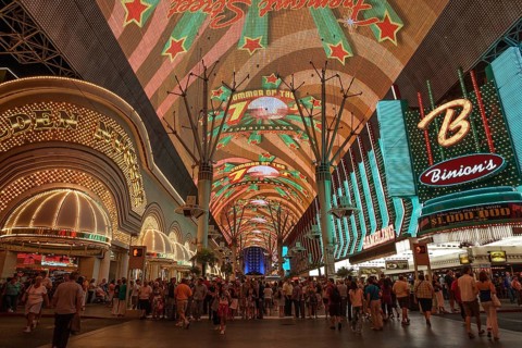 Fremont Street Experience neon dome