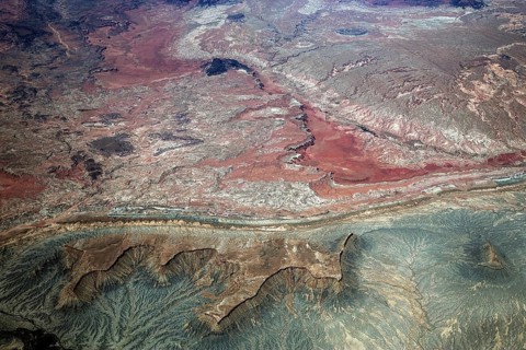 View from plane