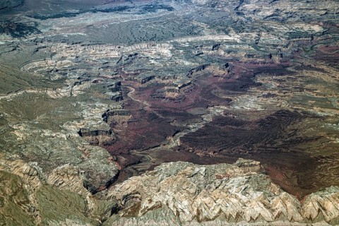 View from plane