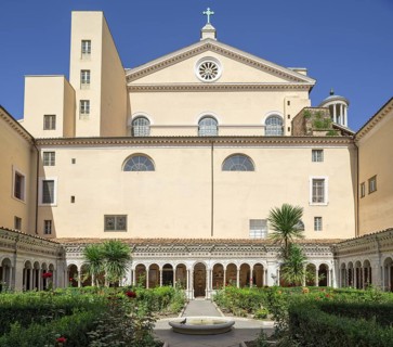 Courtyard and cloister