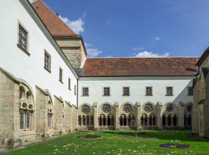 Cloister courtyard