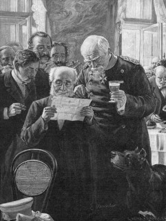 A parliamentary brunch at Otto von Bismarck