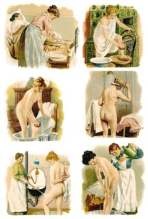 Patient receiving hydrotherapy