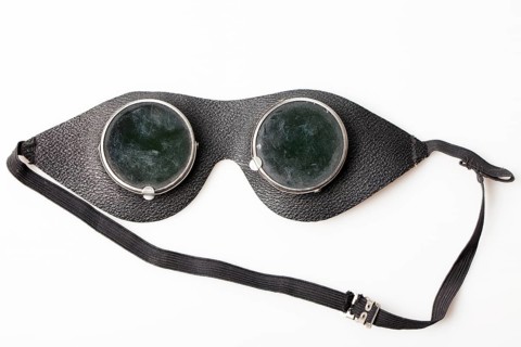 Old fashioned goggles