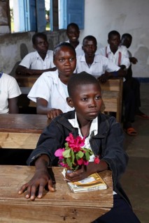 Students in class