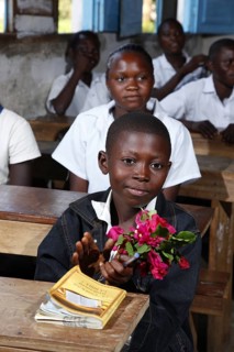 Students in class