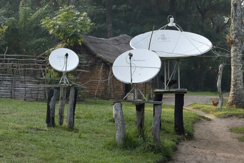 Satellite dishes
