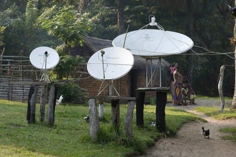 Satellite dishes