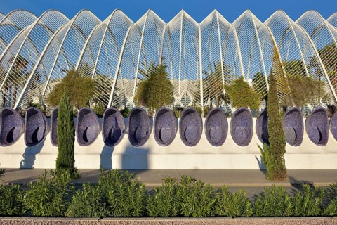 Park L'Umbracle with sun roof