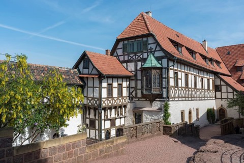 First castle yard of the Wartburg