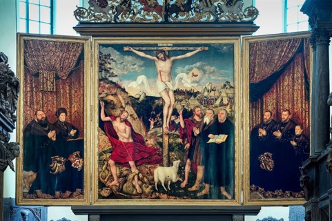 Altarpiece of the town church