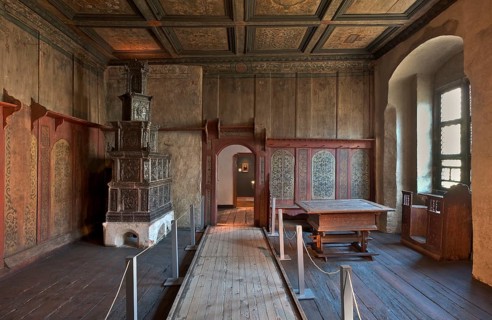 Lutherstube room inside the home of Martin Luther