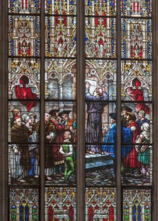 Stained glass window