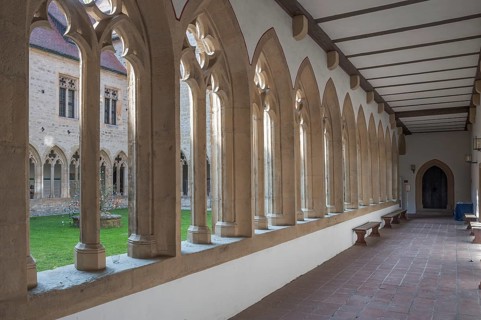 Cloister in the Augustinian monastery