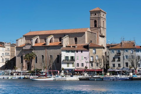 Notre-Dame-du-Port church at the port, La Ciotat