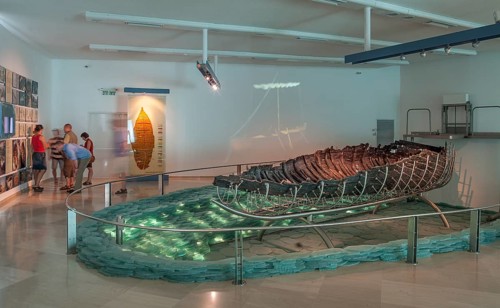 Jesus boat fishing boat from the 1st century AD.