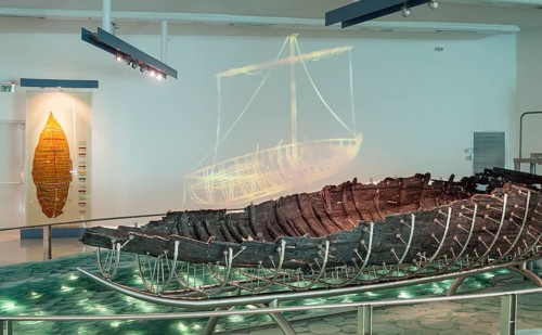 Jesus boat fishing boat from the 1st century AD.