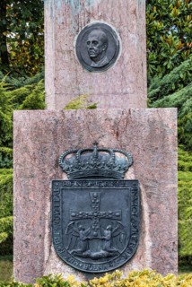 Monument to dictator Francisco Franco from 1975