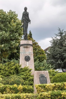 Monument to dictator Francisco Franco from 1975