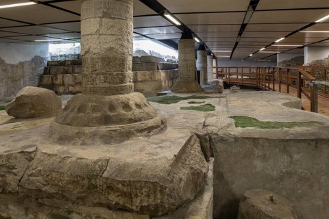 Early Christian mosaic floor