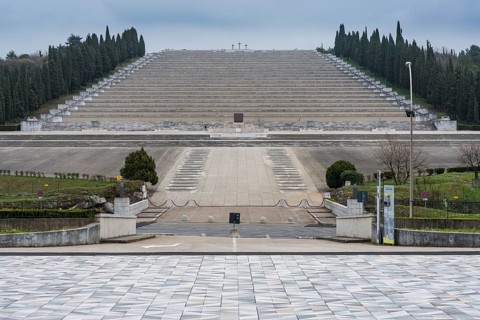 Largest military cemetery in Italy