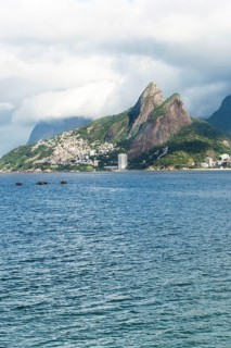 View of mountain Dois Irmaos