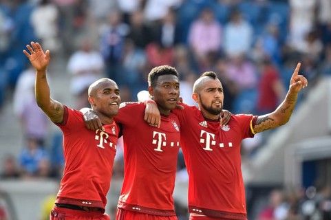 Jubilation after game