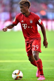 Kingsley Coman on the ball