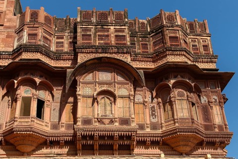 Haveli in Mehrangarh Fort