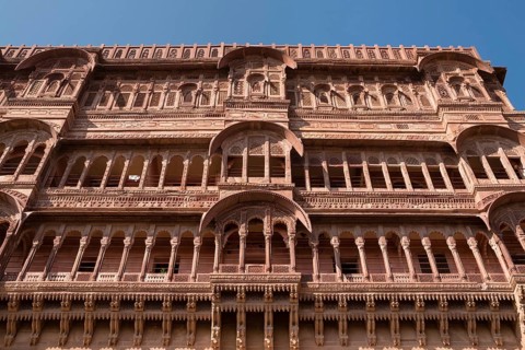 Haveli in Mehrangarh Palace