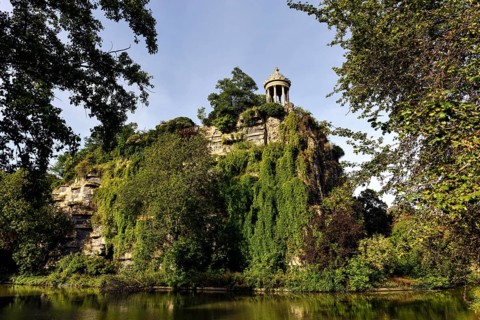 Temple de la Sibylle, Parc des Buttes Chaumont, Paris