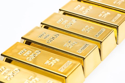 Several 200g gold bars