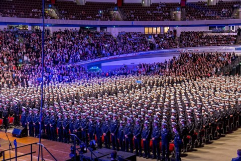 Swearing-in of the police inspector candidates
