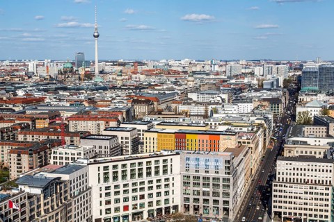Cityscape of Berlin-Mitte