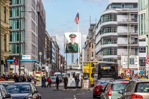 Former US Checkpoint Charlie