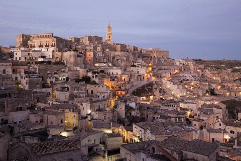 View across the town from the viewpoint at Piazzetta Pascoli