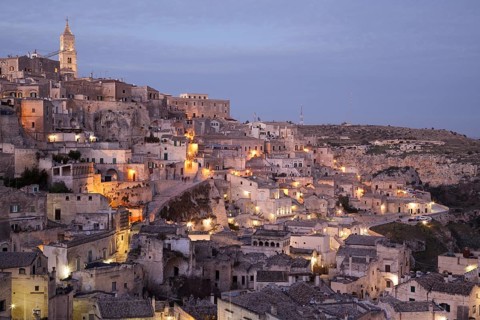 View across the town from the viewpoint at Piazzetta Pascoli