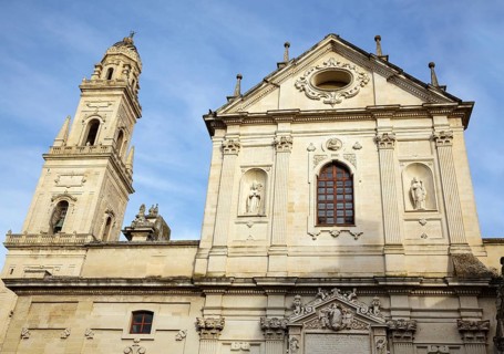 Lecce Cathedral with bell tower