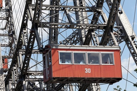 Cabin of the Vienna Ferris Wheel